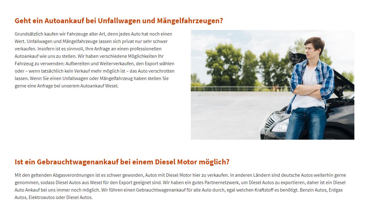 Autoankauf Wesel Gebrauchtwagen aller Modelle und Jahrgänge Sofort Barzahlung AUTO WIRTSCHAFT